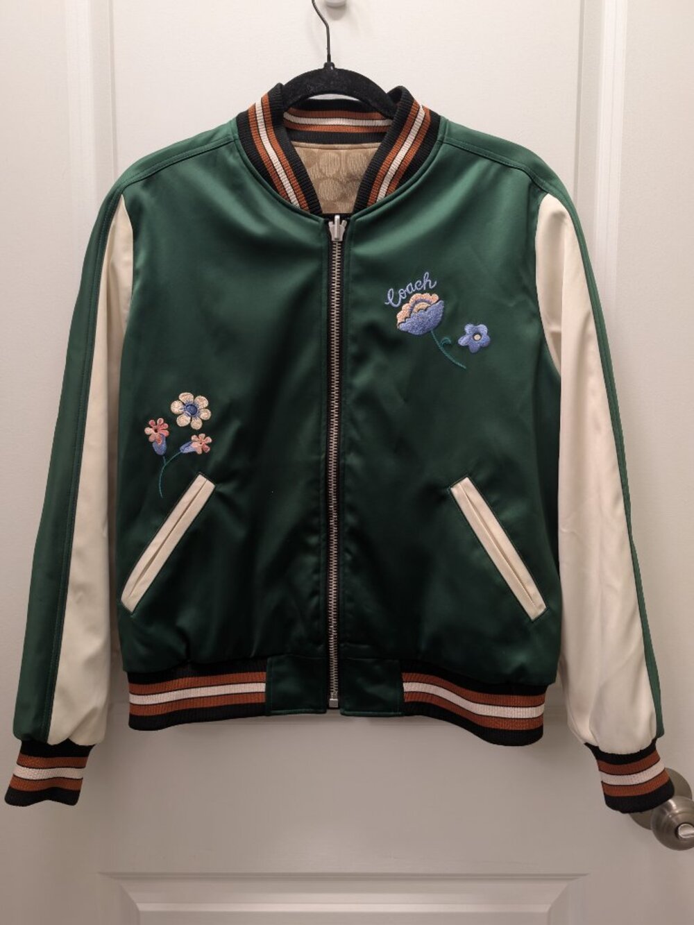 Coach Reversible Signature Bomber Jacket - Picture 3 of 7